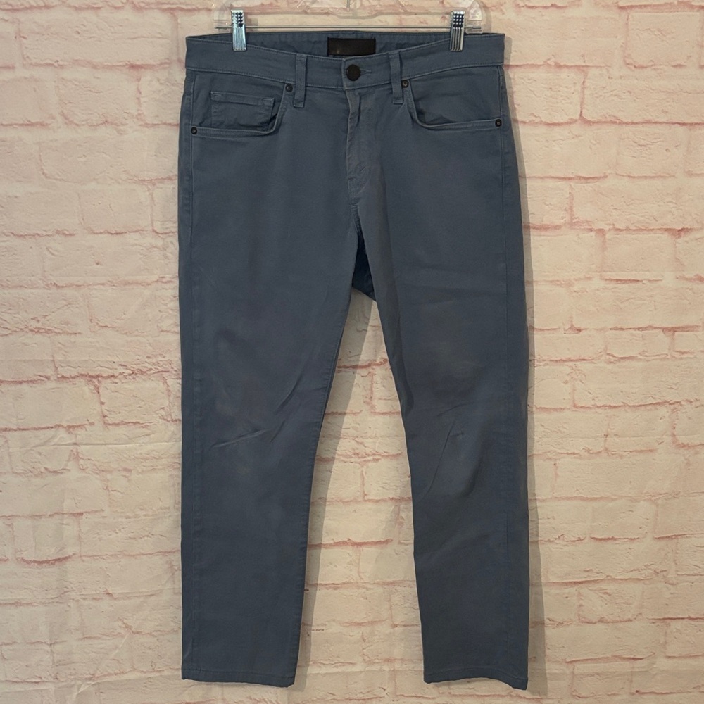 J Brand men’s slate blue veridian khakis